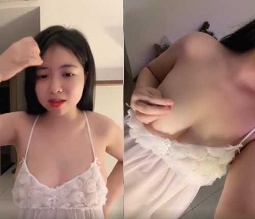 Clip Sex Hot Tiktoker Hường Hêu lộ video khoả thân khoe cặp vú bự